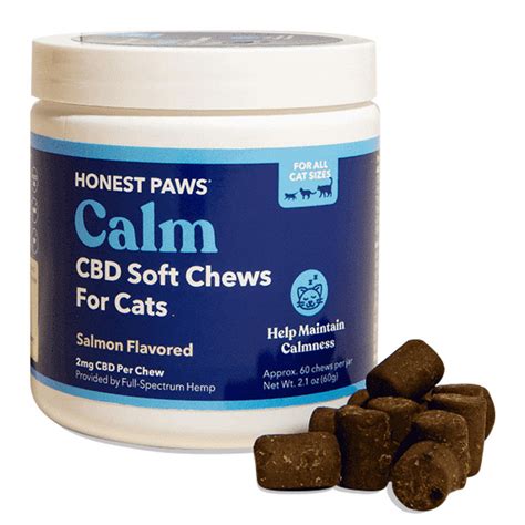  Honest Paws formulates these CBD pet treats with a variety of nutrient-dense ingredients including MCT oil, dried eggs, organic peanut butter, and organic barley flour