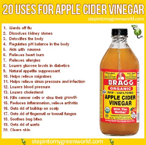  How is it typically used? Apple cider vinegar is commonly used in foods