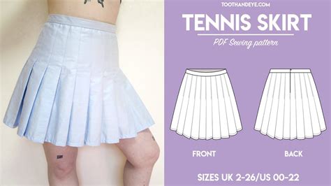  How to Make Tennis Skirts with Downloadable Sewing Pattern