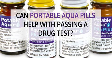  However, Potable Aqua pills are not a permanent or guaranteed solution and should only be used as an emergency measure if other alternatives have been exhausted