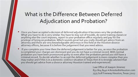  If you had been serving deferred probation, this can be revoked and replaced with adjudication, resulting in a criminal conviction on your records