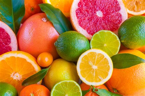  Include citrus fruits such as oranges, lemons, limes, and mangos in your diet
