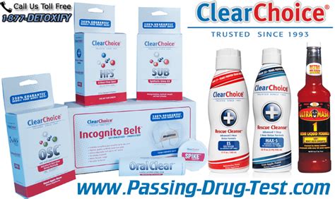  It is designed to provide a realistic, effective solution for passing drug tests