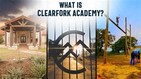  It is his hope and desire that each resident that passes through Clearfork Academy will be one step closer to their created design