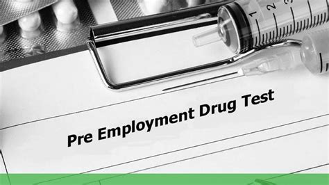 It is important to know your rights as an employee before submitting to a pre-employment drug test