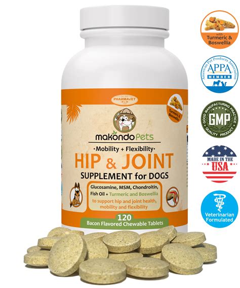  Joint supplements and fish oils are also great supplements to help dogs who are in pain from arthritis