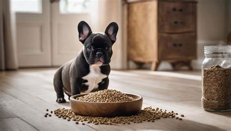  Keep a regular feeding routine, and your Frenchies will stay as healthy as ours has! Regardless, it is best to feed your puppy their old food for at least two weeks if you can