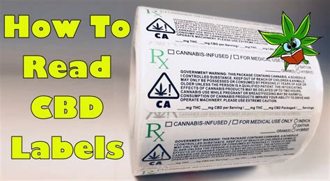  Look at CBD labels — The manufacturer should provide specific data about how its products are formulated and processed, and the exact amount of CBD their product contains