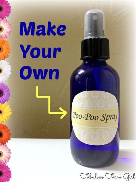  Make a Poo Spray When all else fails, you need to make that poop unappetizing