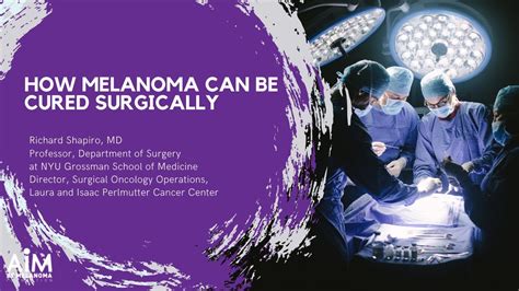  Many cancers are cured by surgically removing them, so early detection and removal is critical