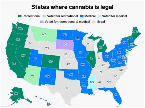  Marijuana is not legal in all 50 states because it contains higher amounts of THC