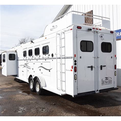  Marston Trails West 4 horse trailer