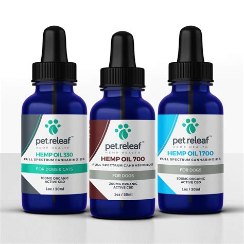  Most pet products include CBD as part of a full or broad spectrum hemp extract