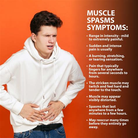  Muscle Spasms: Involuntary, sudden, and often painful contractions of large muscle groups