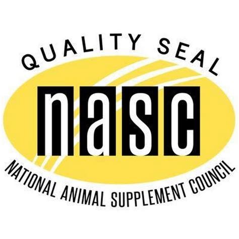  National Animal Supplement Council certified