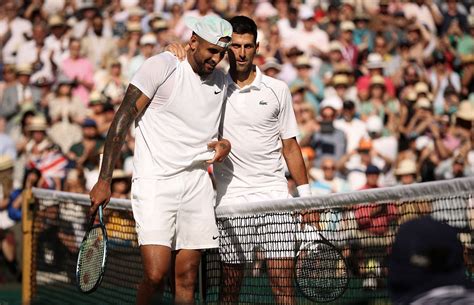  - 2023 Novak Djokovic doesn t make you feel as bad as  Roger Federer does at times Nick Kyrgios when asked if the Serb is the  toughest opponent he has faced