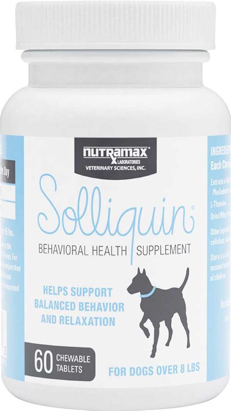  Nutramax Solliquin Chewable Calming Behavioral Health Supplement for All Dogs Over 8lbs Available at: VetriScience Composure Calming Chews Available at: Pain: If you have an arthritic dog or dog with other mobility issues, something as simple as no-slip surfaces, even "doggie socks," can go a long way toward helping them