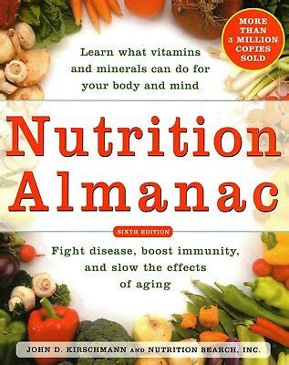  Nutrition Almanac, Revised Edition