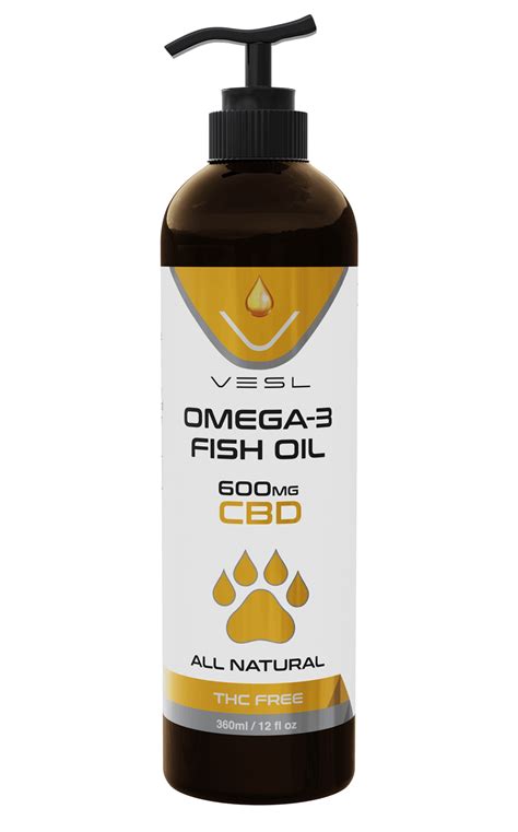  Our CBD enriched Omega-3 fish oil for pets is specially formulated for your dog