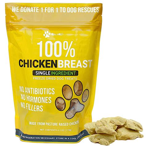  Porous treats such as freeze-dried chicken breast absorb the oil like a sponge and make a delicious treat that your dog will look forward to