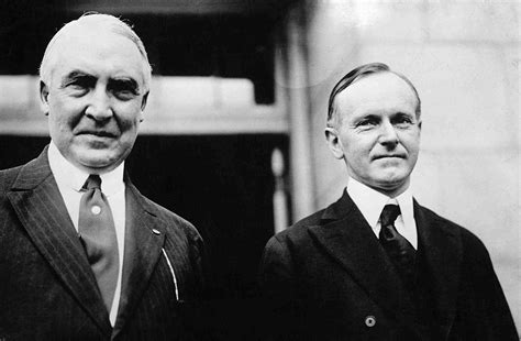  Presidents Calvin Coolidge and Warren G