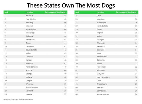  Ranking 22nd in dog ownership among the states, Massachusetts is home to an estimated 1 million dogs