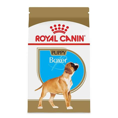  Royal Canin Boxer puppy food also features a wavy shape that makes it easy for the Boxer breed to chew and digest