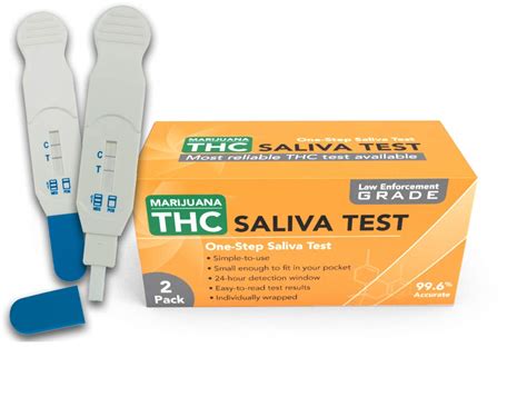  Saliva tests: Typically, cannabis is detectable in saliva for up to 24 hours
