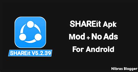  Shareit 4.8.28 APK + Mod {No Ads} Download