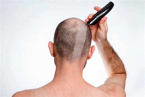  Shaving your head: Another option is to shave your head