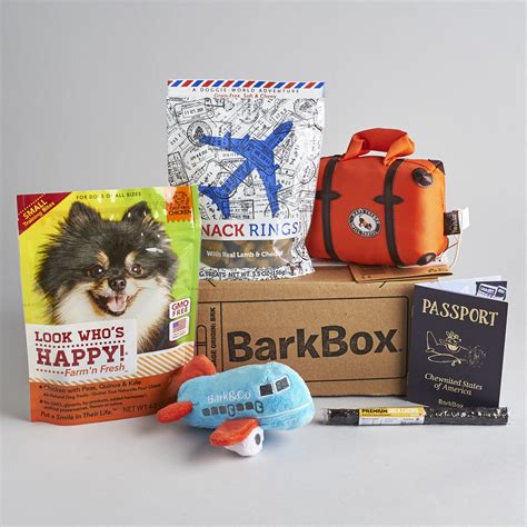  Shipping is free within the contiguous United States, and BarkBox even has an online shop selling more toys and surprises