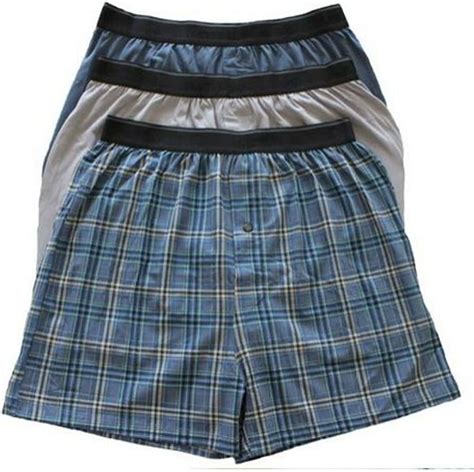  Single pairs of Hathaway boxers typically feature novelty designs or other