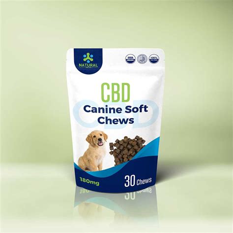  Soft chews are easy on canine teeth while providing the beneficial properties of CBD in a nutritious package