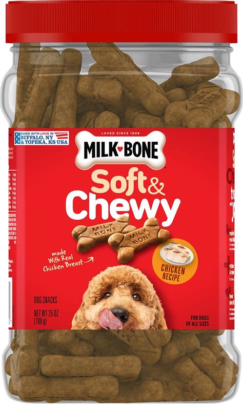  Soft chews are generally more treat-like for dogs, and German Shepherd puppies enjoy the soft texture