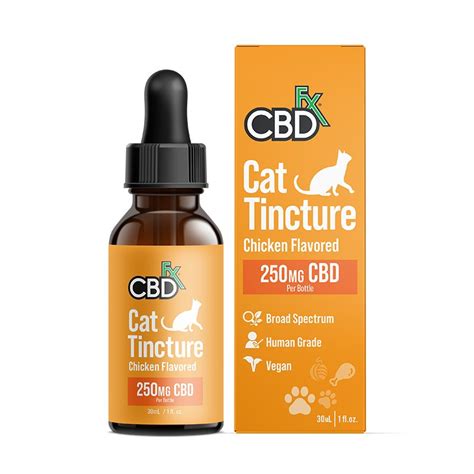  Some companies make chicken flavored CBD oil for cats