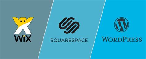  Squarespace, Wix, Shopify, and WordPress are examples of where to start when setting up your online presence