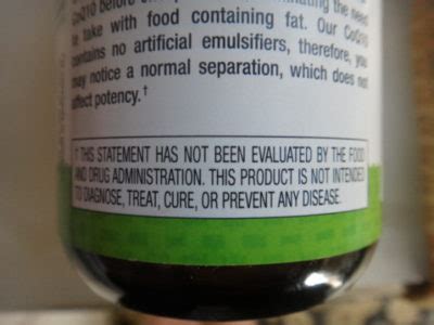  Statements made here have not been reviewed or evaluated by the FDA and we make no claims as to the efficacy of our products