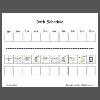  Step 1 Set a bathing schedule of just one bath every month or two