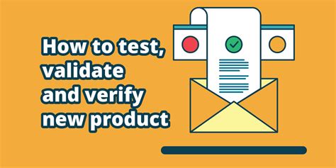  Such tests can verify the product