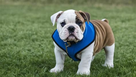  Take your English bulldog puppy out every two to three hours for a potty break, especially after naps, meals, playtime, and before going to bed