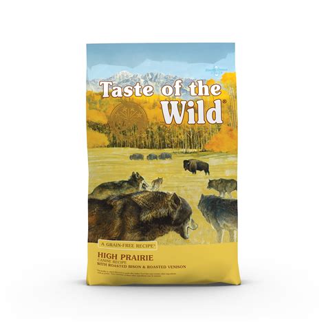  Taste of the Wild High Prairie Grain-Free is also made with a blend of omega fatty acids, which work together to support a shiny coat and healthy skin