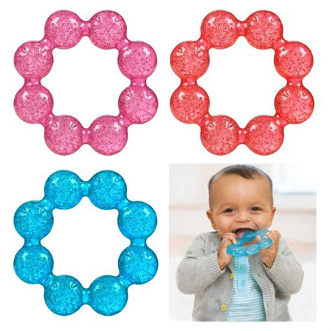  Teething rings and gels can help a lot