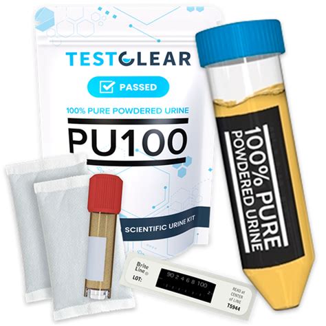  TestClear Urine Simulation is a powdered urine sample containing uric acid and many essential compounds that make any submitted sample pass as real