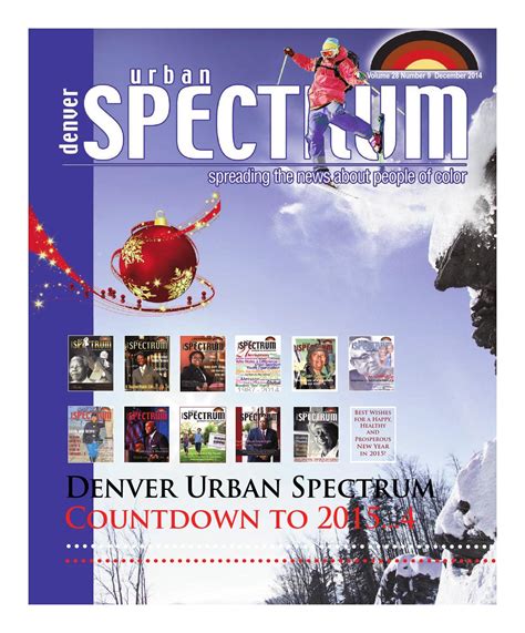 The Denver Urban Spectrum circulates 25, copies throughout Colorado