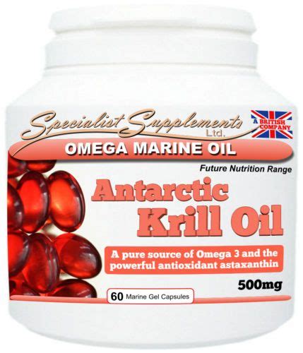  The Krill oil contains omegafats which fight inflammation and the antioxidant astaxanthin