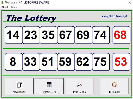 Генератор лотерея 4 из 20. Система Loto.