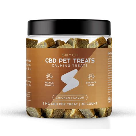  The calming treats deliver the powerful properties of CBD with chamomile, passion flower, ginger, and the mellowing support of L-tryptophan