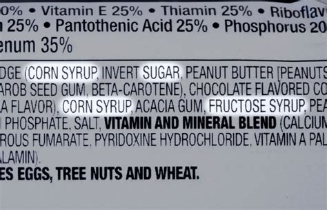  The label should include an ingredient list and dosing instructions