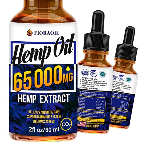  The oil is extracted from organic hemp grown in Wisconsin