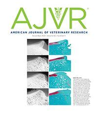  The research took place from to , and results are published in the June 1 issue of the Journal of the American Veterinary Medical Association